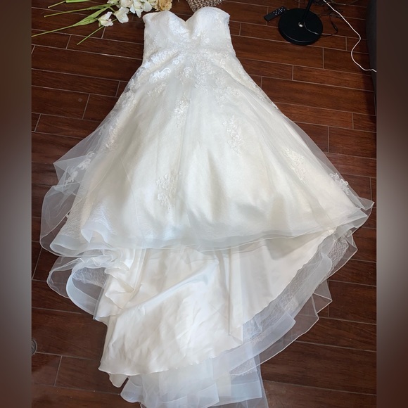 Christine Wu Dresses & Skirts - Christine Wu Private Label Wedding Dress White Glove Restored ❤️ size 16